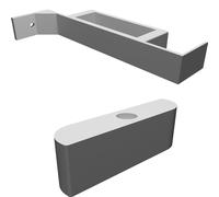 Supporto Espositore a Parete per Trombone PBone in Plastica - Staffa 3D