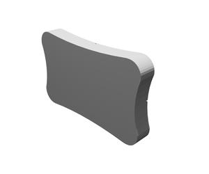 Supporto Espositore Amiibo Forma Wii Fit Balance Board Nintendo Figura Stampato