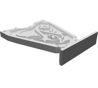 Supporto Espositore con Scudo Replica per Fan Assassin's Creed Arte 3D Decor