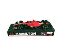 Supporto espositore Formula 1 1:43 per auto in miniatura - Supporto F1 personalizzato - compatibile Bburago, Minichamps, Solido - Decorazione Motorsport stampata in 3D (Hamilton)
