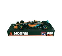 Supporto espositore Formula 1 1:43 per auto in miniatura - Supporto F1 personalizzato - compatibile Bburago, Minichamps, Solido - Decorazione Motorsport 3D (Norris)