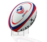 Supporto espositore palline da rugby - 4 COLORI - PERSPEX - fumo chiaro