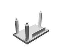 Supporto Espositore per BBR Ferrari SF90 2019 LeClerc Scala 1:18 Auto Modello