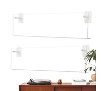 Supporto espositore per dischi, mensola multifunzionale, trasparente | Mensola organizer per dischi e album per amanti della musica, collezionisti, soggiorno, camera da letto, cinema in casa