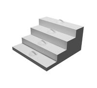 Supporto Espositore per Fingerboard Tech Deck 4 Posti Organizer Stampato 3D