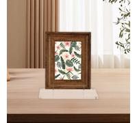 Supporto Espositore Piedistallo per Cornici Cavalletto Acrilico Sostegno Da