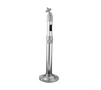 Supporto estensibile in alluminio per telecamera di sicurezza, 30-60 cm, staffa a braccio lungo per casa, negozio aziendale, installazione ad angolo, argento
