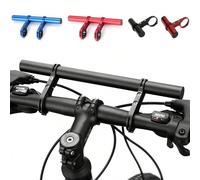 Supporto estensibile per manubrio bici da 10/20/30 cm, supporto per faro MTB, estensione per manubri da bicicletta da strada e mountain bike 30cm blu 1 pezzo,30cm nero 1 pezzo,20cm blu 1 pezzo,20cm ne