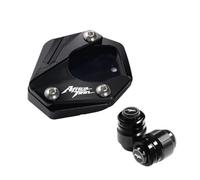 Supporto Estensione Piede Per Africa Twin XRV750 RD07 XRV 750 Moto CNC Cavalletto Laterale Zoom Estensione E Tappo Della Valvola Del Pneumatico Accessori