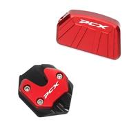 Supporto Estensione Piede Per PCX160 PCX 160 2021 2022 Moto Lato Brace Pad Cavalletto Laterale Estensione Kit Piastra Ingranditore Set