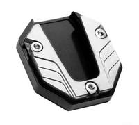 Supporto estensore per cavalletto per moto, per ridurre i segni e prevenire l'affondamento del cavalletto laterale in lega di alluminio (argento)