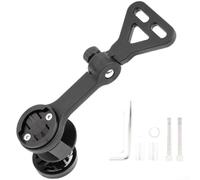 Supporto Esteso Manubrio Bici con Piastra Supporto Esteso Manubrio | Design regolabile, nylon rinforzato, piastra interna, resistenza meteo, installazione facile(B)