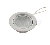 SUPPORTO FARETTO INCASSO BIANCO PER LAMPADE ALOGENE E LED G4