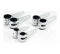 Supporto Fari Anteriori Chrome Bike It All 49MM-54MM - Coppia