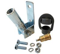 Supporto Fari Di Lavoro HELLA 10,5 Cm Con Cappuccio Viti Dado Regolabile