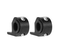 Supporto Faro Moto Kit di Supporto per Tubo di Luce di Segnalazione per Manubrio da 22 Mm per Motocicletta, Supporto per Lampada per Fari Anteriori, Staffe di Supporto