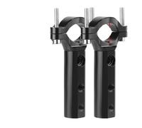 Supporto faro moto Supporto Per Faro Anteriore Per Motocicletta Regolabile Da 20 Mm A 35 Mm, Morsetto Per Montaggio Su Paraurti, Supporto Per Luce Ausiliaria Per Moto