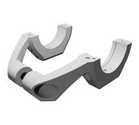 Supporto Faro Staffa per Bosch Nyon 21 BUI 350 Lampada Busch Müller Kit