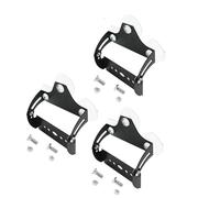 supporto faro Staffe Supporto Faretti Supporto a ventosa da 1/3 pezzi per parabrezza auto, camion, avviso di traffico, barra luminosa di emergenza a LED stroboscopica(3pcs light bracket)