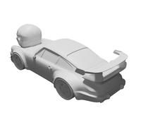 Supporto Figura Custom per Playmobil Porsche 911 964 RWB Diorama Stampato