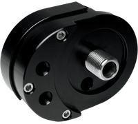 Supporto Filtro Olio Offset Nero #2022