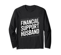 Supporto finanziario Famiglia apprezzamento Marito Maglia a Manica