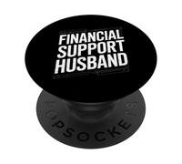 Supporto finanziario Famiglia apprezzamento marito PopSockets PopGrip Adesivo