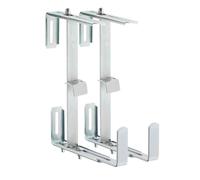 Supporto Fioriera 3-fach Regolabile Verzinkt. 2er Set Supporto Max 30kg/25cm
