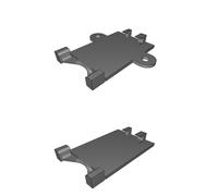 Supporto Fissaggio per Arduino Pro Mini Scheda Clip Molla Senza Viti 3D