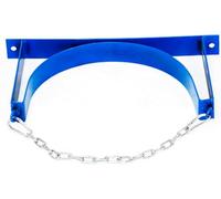 Supporto fisso for bombole di gas blu con catena, supporto for bombole da interno ed esterno for casa/scuola/laboratorio