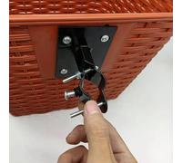 Supporto fisso per cestino bici durevole Basil Fisso montato per cestino