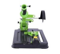 Supporto fisso per smerigliatrice angolare, smerigliatrice angolare, supporto per levigatrice, rettificatrice, taglierina di conversione 100/125 mm, tagli fino a 45° - verde