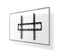 Supporto fisso per TV a parete - 23-55" - Peso massimo supportato dello schermo: 35 kg - Distanza minima dal muro: 23 mm - Acciaio - Nero
