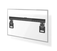 Supporto fisso per TV a parete - 43-100" - Peso massimo supportato dello schermo: 75 kg - Distanza minima dal muro: 9.50 mm - Acciaio - Nero