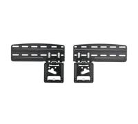 Supporto fisso per TV a parete - 43-85" - Peso massimo supportato dello schermo: 60 kg - Distanza minima dal muro: 7.50 mm - Acciaio - Nero