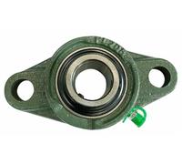 Ama Supporto a Cuscinetto con Flangia UCFL 205 - Corpo in Ghisa con Foro Diametro 25 mm e Interasse 99 mm, Ideale per Agricoltura e Trasmissioni di Potenza