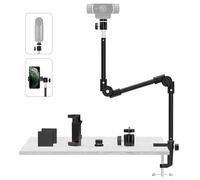 Supporto Flessibile 22 Pollici Per Webcam, Fotocamera, Telefono E Microfono - Vite Da 5/8", Proiettore Da Scrivania A Collo D'oca Per Logitech, Gopro