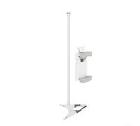 Supporto flessibile a morsetto per Eufy Security Indoor Cam C220, installazione regolabile staffa supporto supporto per sistema di sorveglianza telecamera