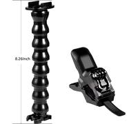 Supporto flessibile a morsetto per smartphone, GoPro Hero Series, DJI Osmo e altro ancora, ampia applicazione e montaggio sicuro