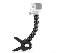 Supporto flessibile per action camera, supporto regolabile a doppia testa per supporto versatile e robusto per DJI per osmo POV registrazione vlogging fotografia sportiva (interfaccia singola)