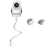 Supporto flessibile per baby monitor compatibile con HelloBaby HB65/HB6550/HB6558/HB66/HB248, ANMEATE SM935E/SM650 Baby Monitor,supporto a clip per baby monitor senza attrezzi o danni alla parete