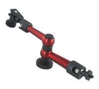 Supporto flessibile per indicatore di prova con chiusura magnetica, supporto per asta di prolunga in acciaio legato per misurazione meccanica, filettatura M8 x 1,25 o M5, 300 mm/340 mm/165 mm (tipo 3)
