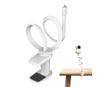 Supporto flessibile per monitor per bambini, supporto per monitor per bambini | Supporto per videocamera per culla con staffa per braccio flessibile - Supporto per monitor per ripiani per lettino, ver