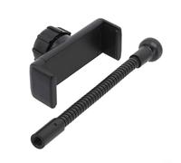 Supporto flessibile per smartphone con fascetta stringitubo e filettatura di montaggio da 35,6 cm per illuminazione da studio e integrazione treppiede (A)