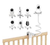 Supporto flessibile per videocamera per neonati compatibile con monitor GHB/HelloBaby,Supporto accessori per baby monitor VTech/Momcozy/Boifun/Babystar/ieG lemil/Jeeber/Philips,clip per cellulare