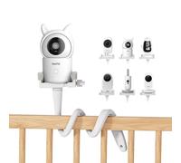 Supporto flessibile per videocamera per neonati compatibile con monitor GHB/HelloBaby,Supporto accessori per baby monitor VTech/Momcozy/Boifun/Babystar/ieG lemil/Jeeber/Philips,clip per cellulare