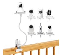 Supporto flessibile per videocamera per neonati compatibile con monitor GHB/HelloBaby,Supporto accessori per baby monitor VTech/Momcozy/Boifun/Babystar/ieG lemil/Jeeber/Philips,clip per cellulare