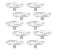 Supporto flottante idroponico per fiori, supporto per esposizione galleggiante per fiori, set di 10 organizer trasparenti per steli - per ciotole, vasi, vasi, vasi, fioriere e decorazioni per la casa