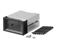 Supporto for 3 HDD da 3,5 pollici, vassoio for driver rigido, supporto for 3 dischi rigidi HDD, nero e argento 500323227