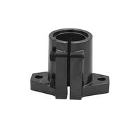 Supporto for albero guida asta lineare in lega di alluminio 1 pezzo(Steel,Hole diameter 25mm)